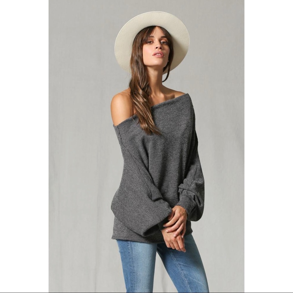 Off the Shoulder Sweater